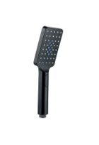 Essence Black Square Hand Held Shower Head