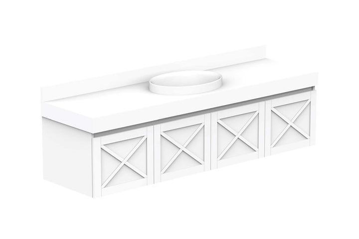 Charleston 1800 Wall Hung Vanity