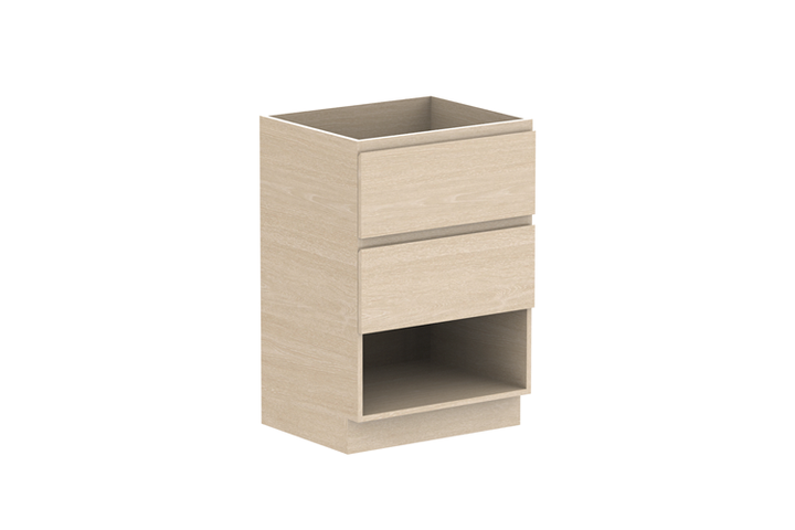 Glacier Shelf 600 Twin Floor Mount Vanity