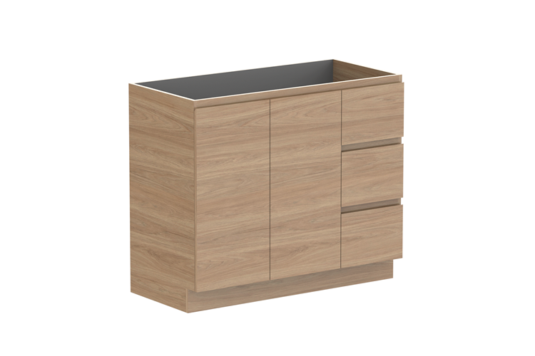 Glacier Door & Drawer 1050 Trio Floor Mount Vanity