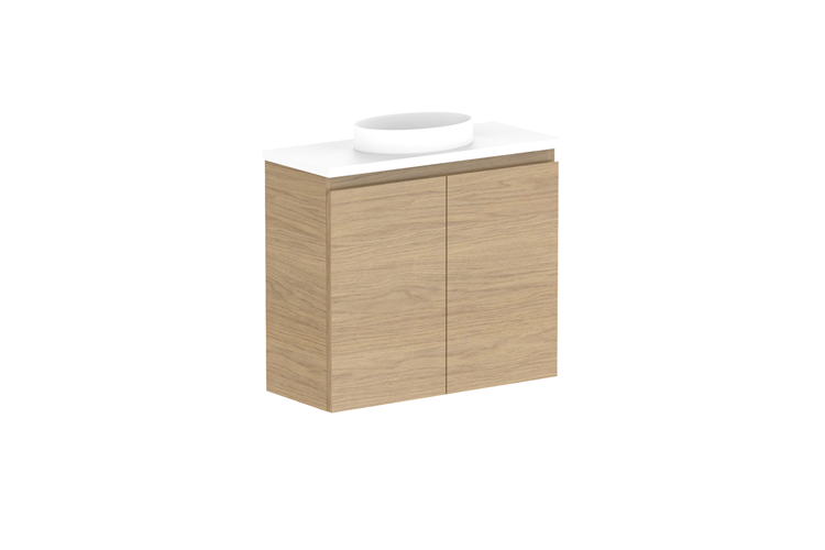 Glacier Mini 600 Wall Hung Vanity