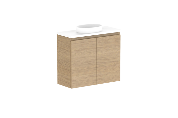 Glacier Mini 600 Wall Hung Vanity
