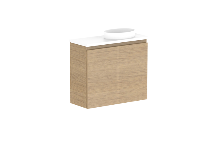 Glacier Mini 600 Wall Hung Vanity