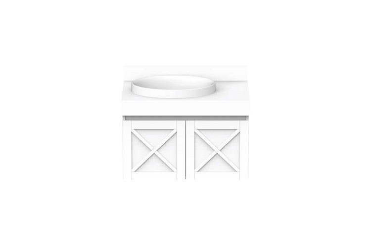 Charleston 750 Wall Hung Vanity