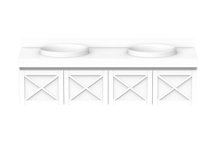 Charleston 1800 Wall Hung Vanity