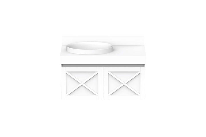 Charleston 900 Wall Hung Vanity