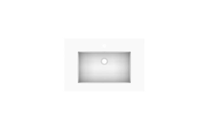 Glacier Cast Marble Moulded Top 750, Full Depth