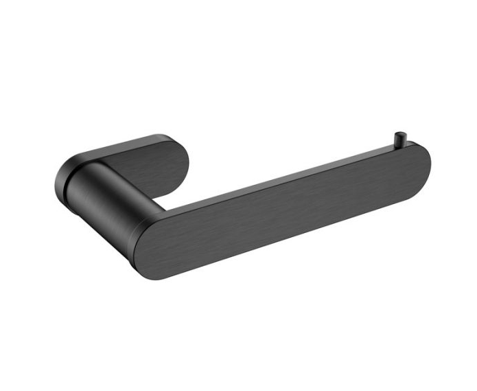 Molly Brushed Gun Metal Toilet Roll Holder