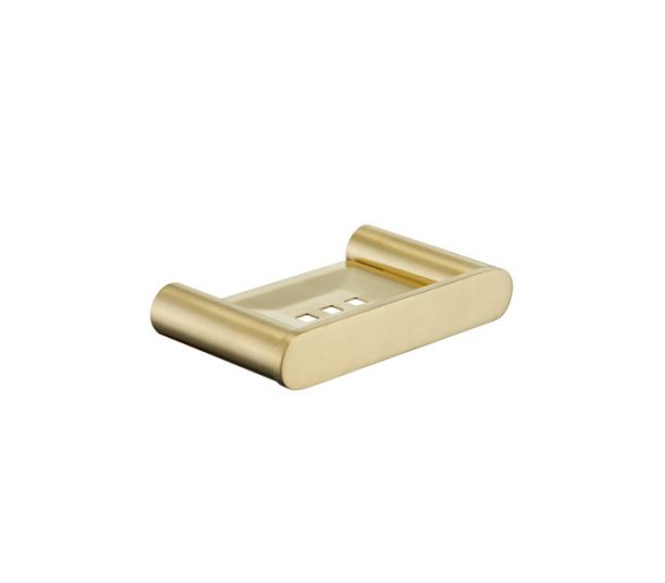 Molly Brushed Gold Soap Holder