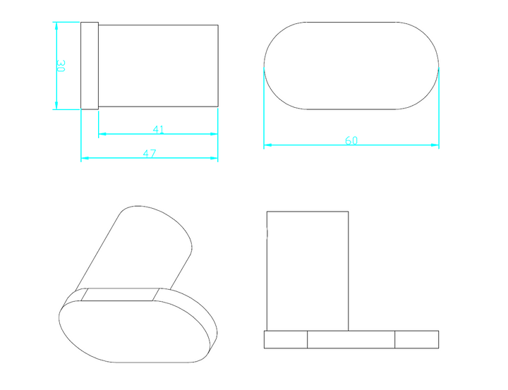 Molly Brushed Nickel Robe Hook