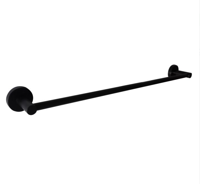 Evolve Black 250mm Towel Rail