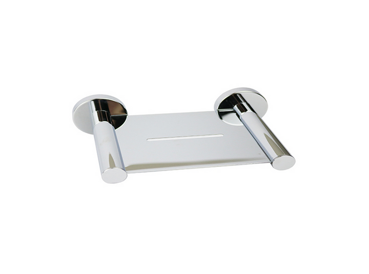 Evolve Brushed Nickel Soap Tray