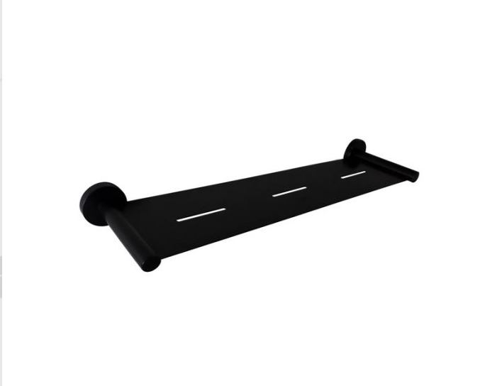 Evolve Black Shower Shelf