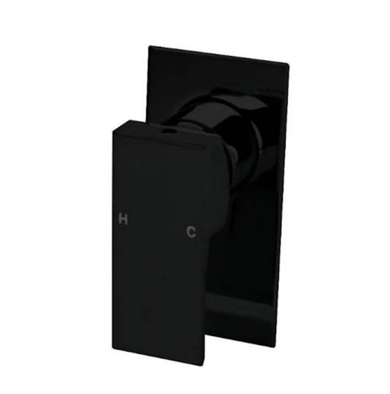 Luxus Black Shower Mixer Narrow