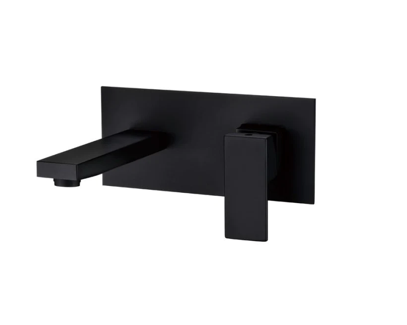 Luxus Black Wall Mounted Mixer