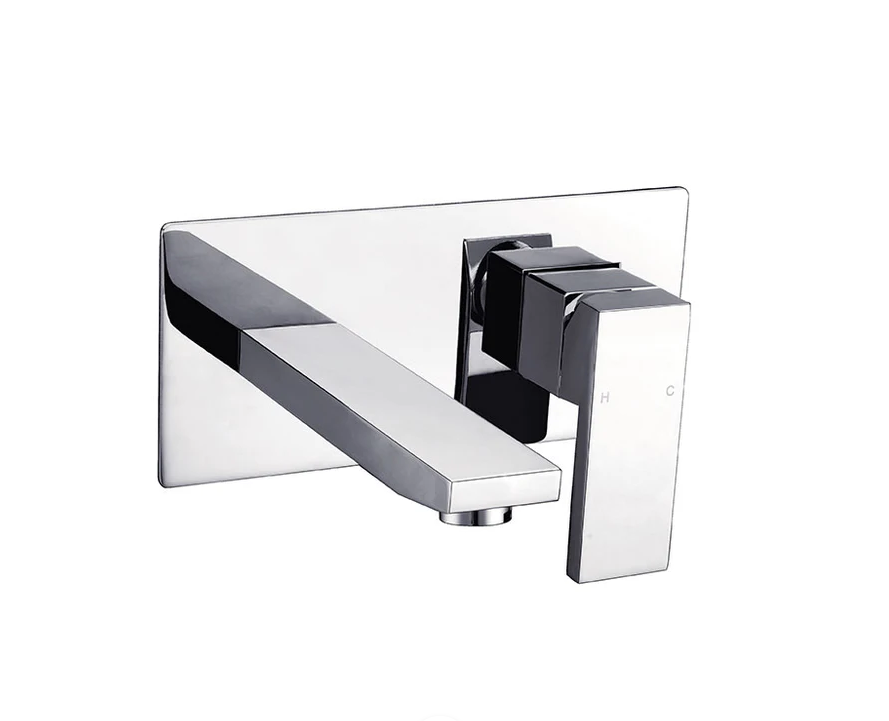 Luxus Chrome Wall Mounted Mixer