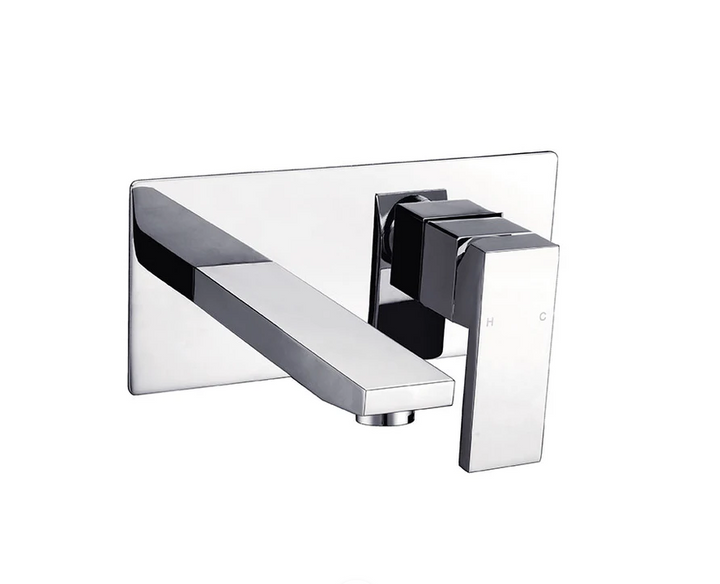 Luxus Chrome Wall Mounted Mixer