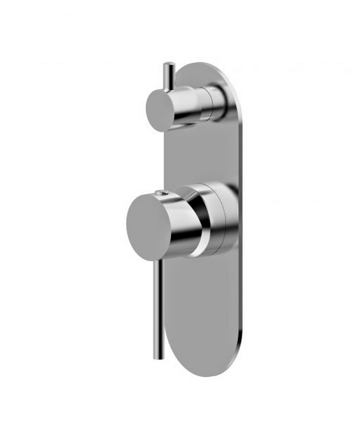 Arya Brushed Nickel Shower Mixer & Diverter