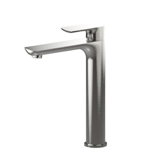Molly Brushed Nickel Tall Basin Mixer