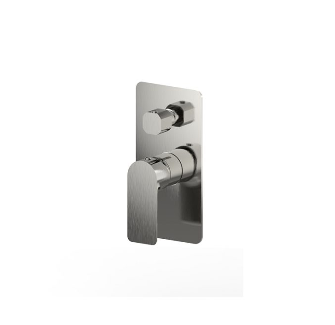 Molly Brushed Nickel Shower Mixer & Diverter