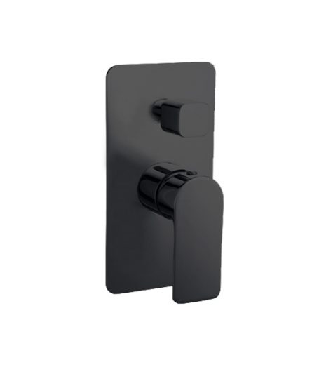 Molly Black Shower Mixer & Diverter