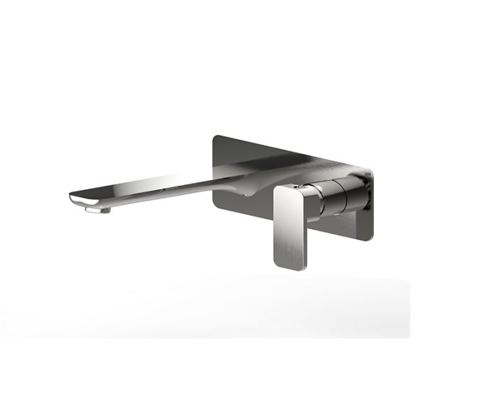 Pasha Brushed Nickel Wall Mount Mixer