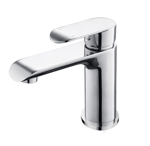 Curve Brushed Nickel Basin Mixer