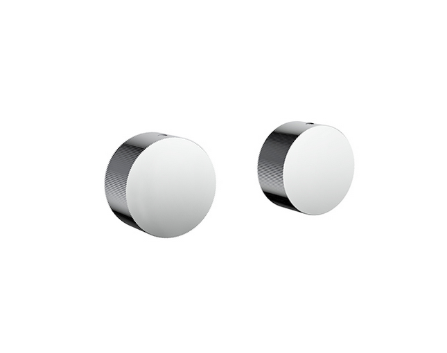 Evolve QI Chrome Hot & Cold Mixer Set