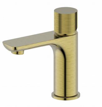 Molly QI Brushed Gold Basin Mixer