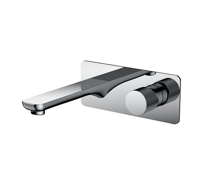 Molly QI Chrome Wall Mounted Mixer