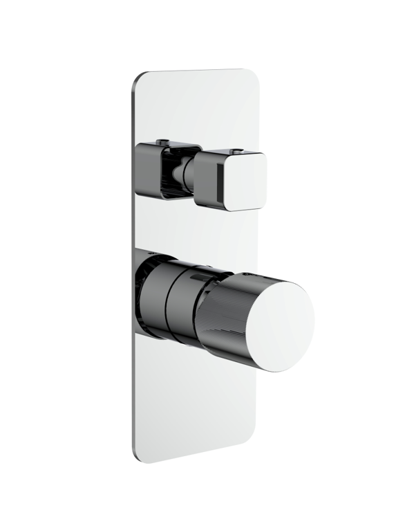 Molly QI Chrome Shower Mixer + Diverter