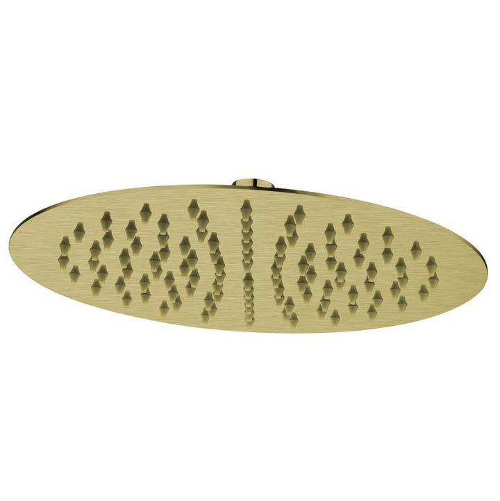 Essence Brushed Gold Round 250mm SS Rain Shower Head