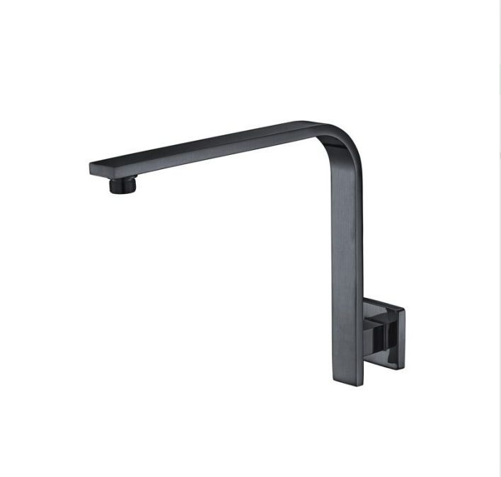 Essence Brushed Gun Metal Square Shower Arm V1