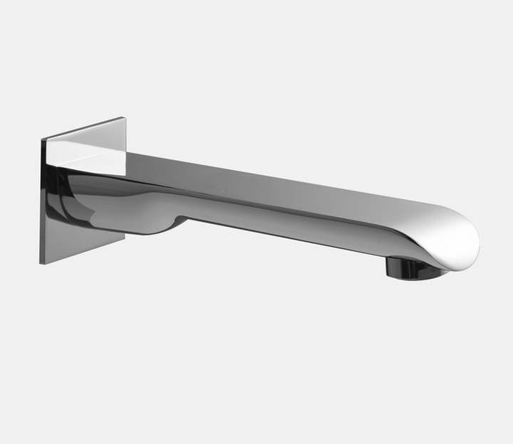 Curve Chrome Bath Spout 180mm