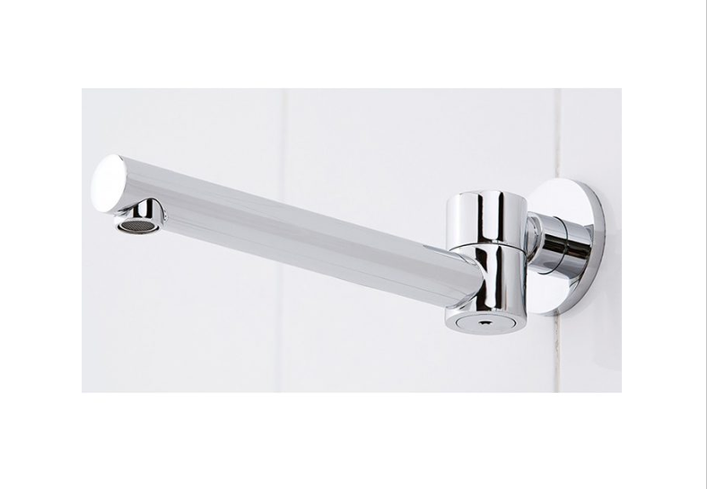 Evolve Chrome Swivel Bath Spout 220mm