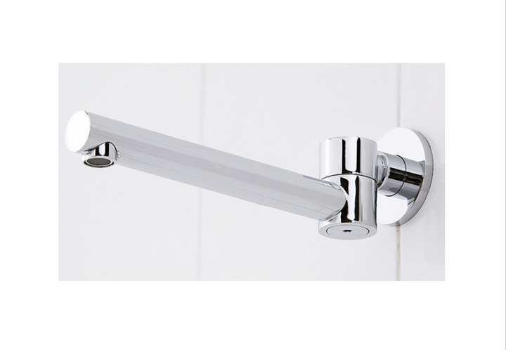 Evolve Chrome Swivel Bath Spout 220mm