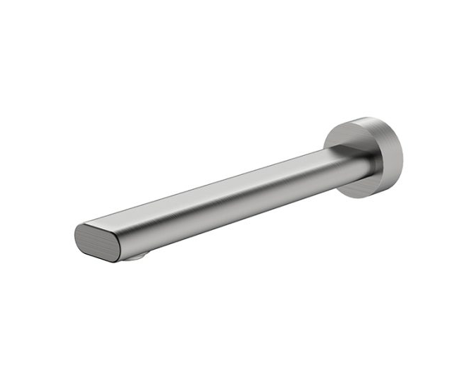 Dawn Brushed Nickel Bath Spout 180mm