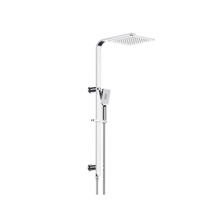 Essence Chrome Oval Shower & 250mm Rain on Rail