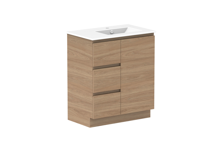 Glacier Door & Drawer 750 Trio Floor Mount Vanity