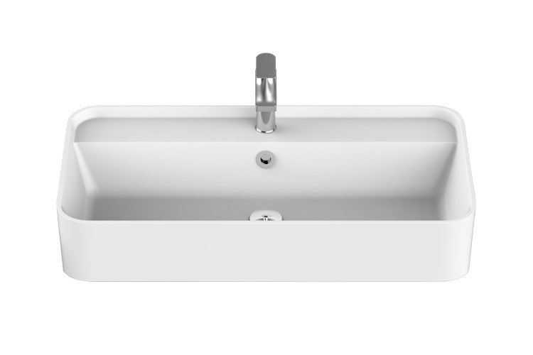 Miya 750 Semi-Recessed Basin