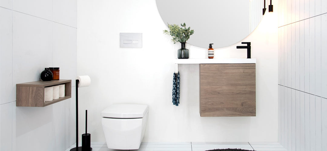 Petite Rail 800 Top / 400 Cabinet Wall Hung Vanity