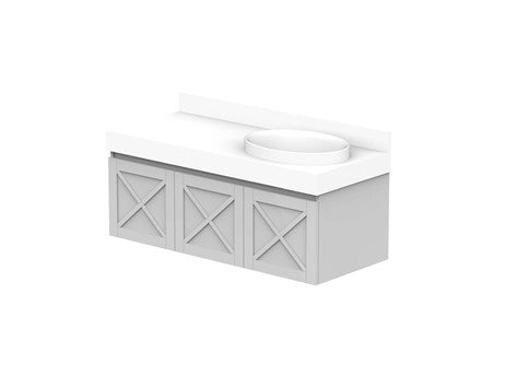 Charleston 1200 Wall Hung Vanity