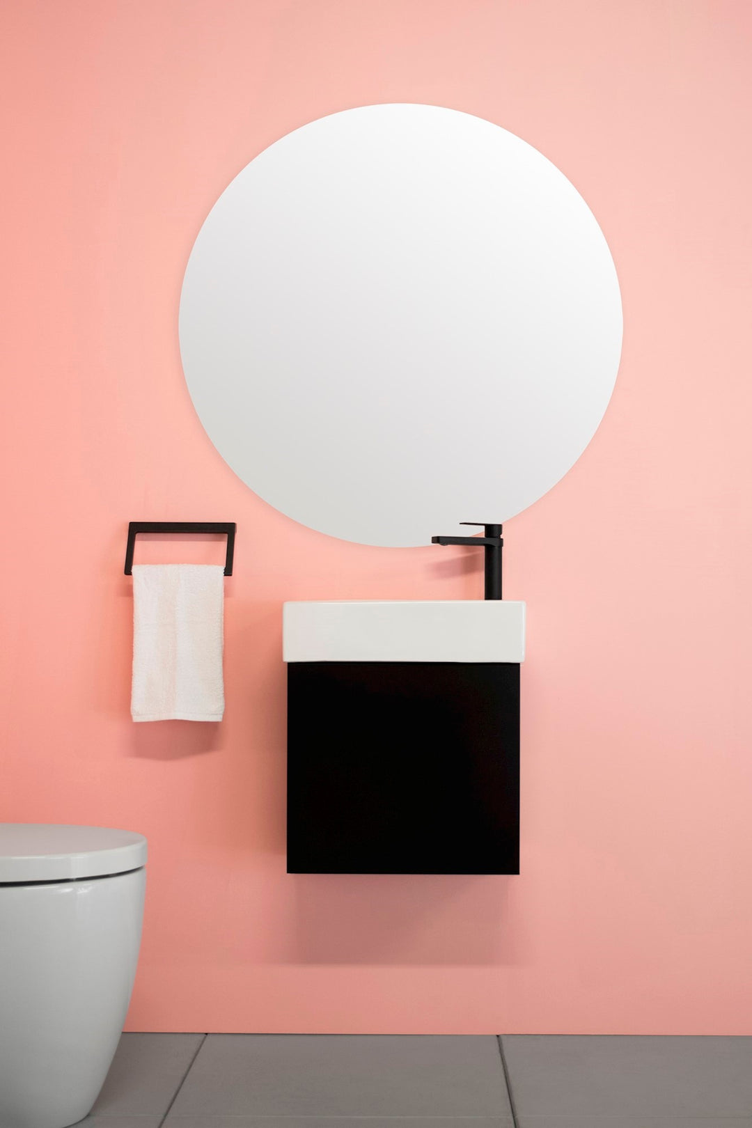 Tiny Wall Hung Vanity