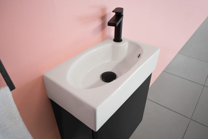 Tiny Wall Hung Vanity