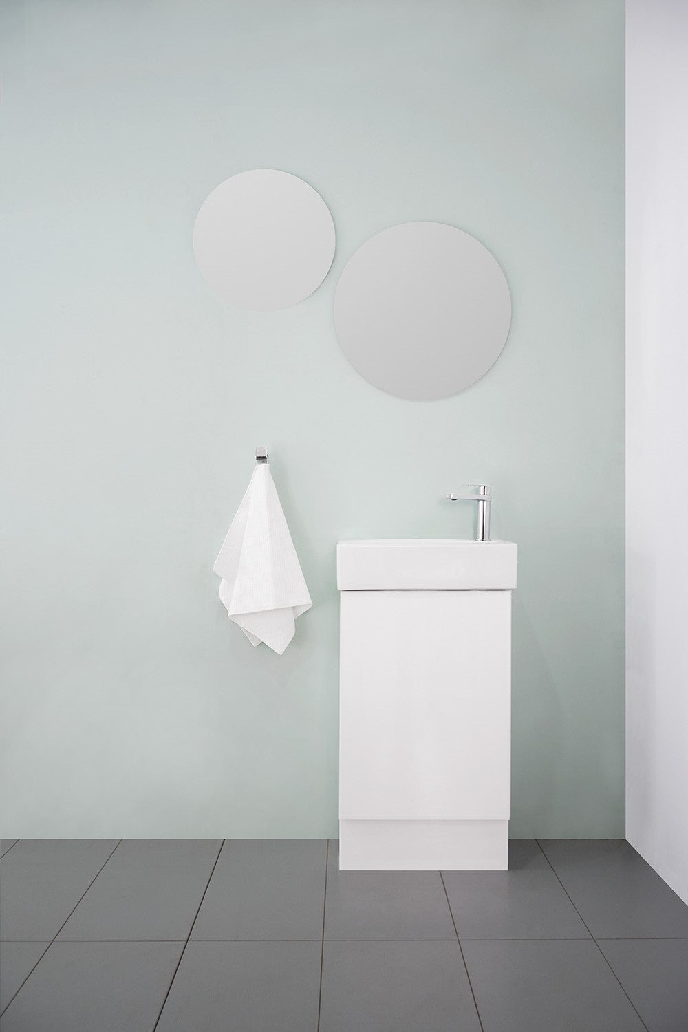 Tiny Floor Mount Vanity