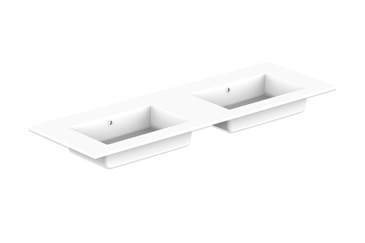 Glacier Cast Marble Moulded Top 1500, Full Depth