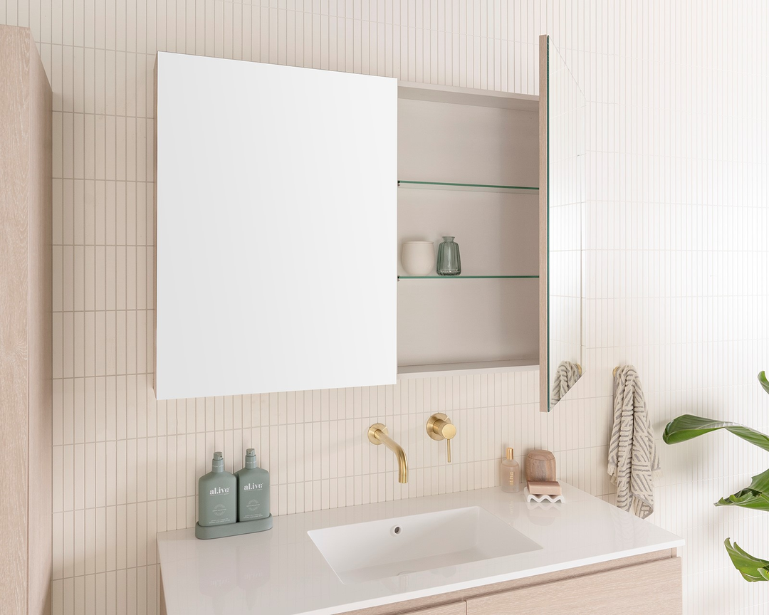 Glacier Mirrored Cabinet 400