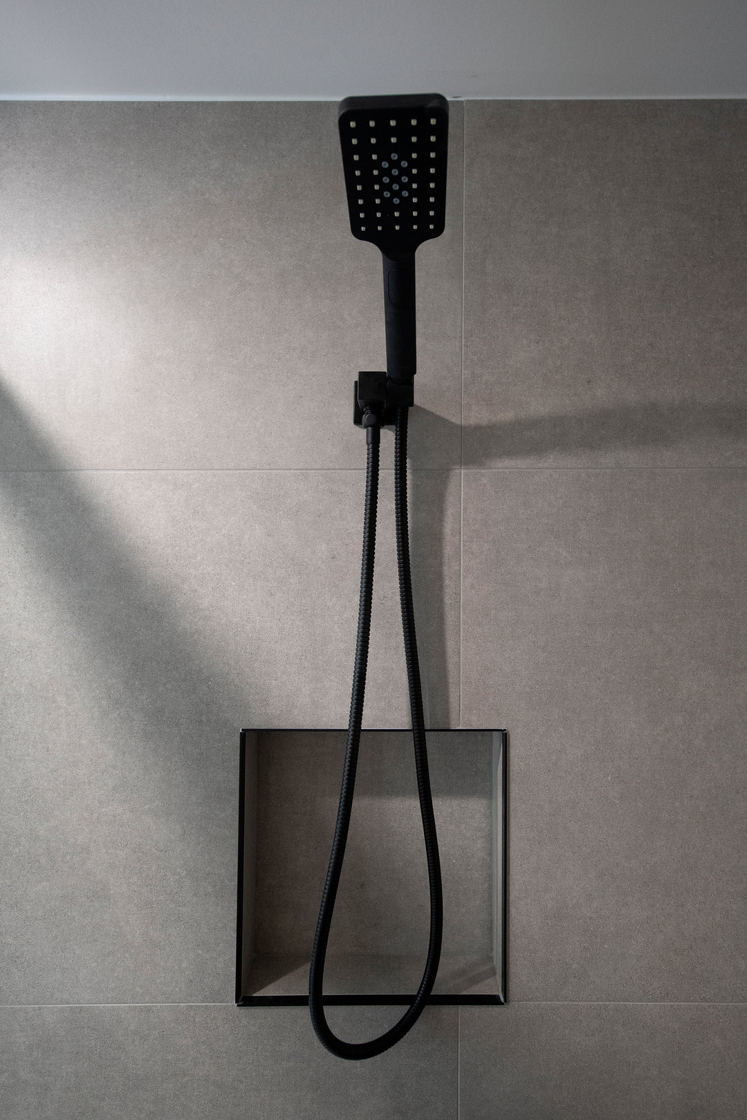 Essence Black Stainless Steel Shower Hose