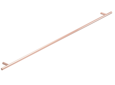Round Cross Bar Polished Rose Gold
