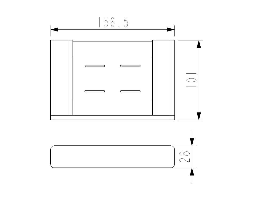 Pasha Brushed Nickel Soap Holder